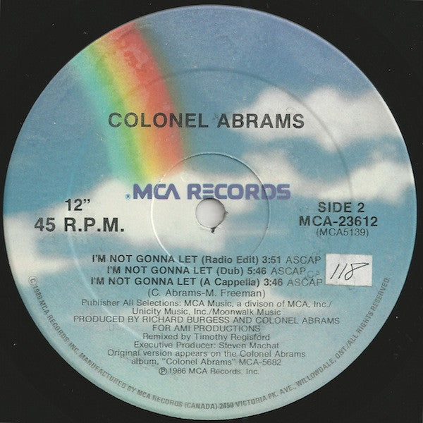 I'm Not Gonna Let Colonel Abrams