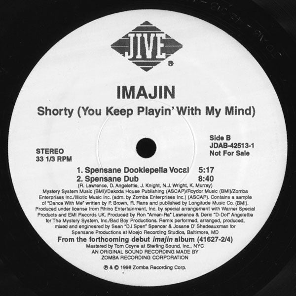 Shorty (You Keep Playin' With My Mind) Imajin