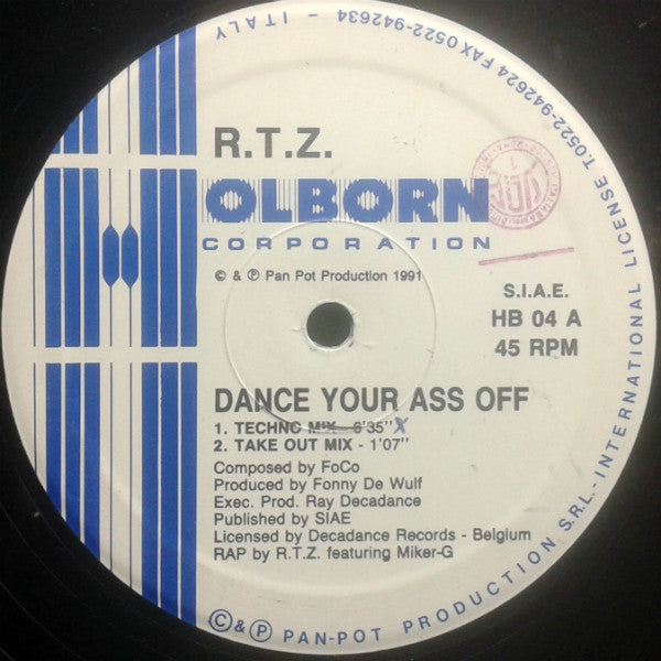 Dance Your Ass Off | Rectangle Triangle  