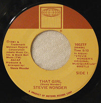 Stevie Wonder - That Girl / All I Do