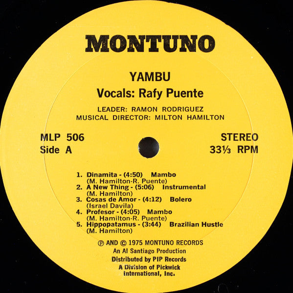 Yambú Al Santiago,Yambú