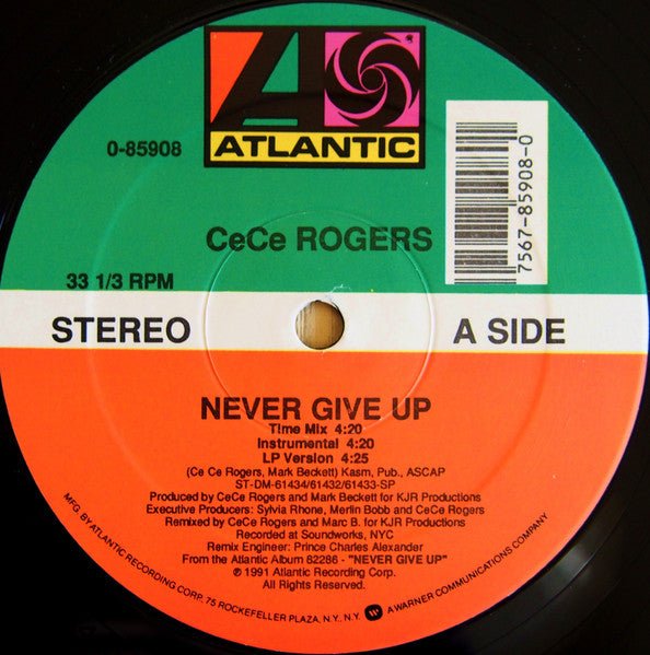 Never Give Up Ce Ce Rogers