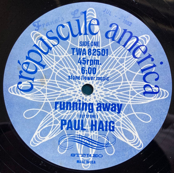 Running Away / Time Paul Haig