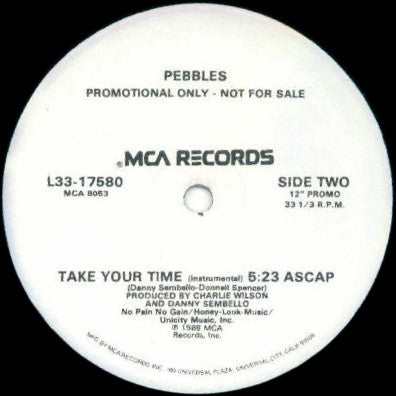 Take Your Time Pebbles