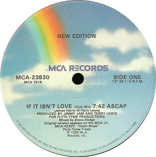 If It Isn't Love New Edition
