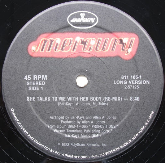 She Talks To Me With Her Body (Re-mix)