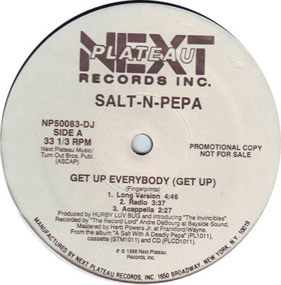 Get Up Everybody (Get Up) Salt 'N' Pepa