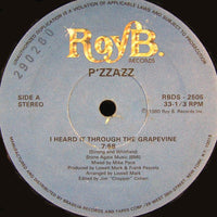 Rectangle Triangle's "I Heard It Through The Grapevine / You Taught Me To Dance" vinyl record cover with colorful graphic design.
