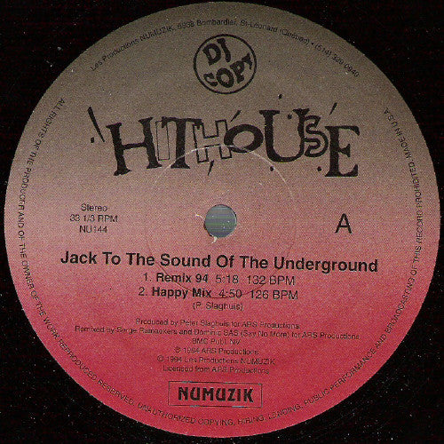 Jack To The Sound Of The Underground / Let The Night Take The Blame