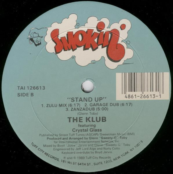 Stand Up The Klub,Crystal Glass