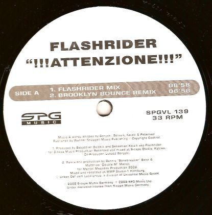 !!!Attenzione!!! / More Than A Feeling / Wap Bam Boogie Various