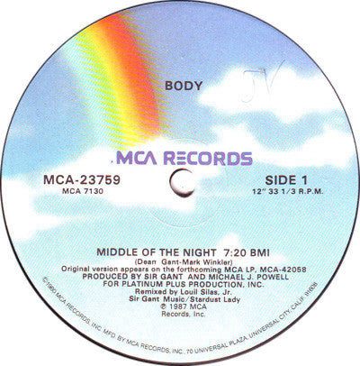 Middle Of The Night Body