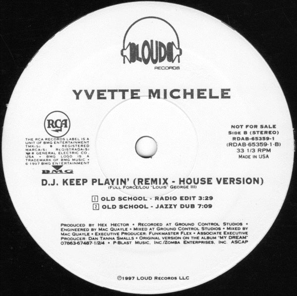 DJ Keep Playin' (Hex Hector House Mixes) Yvette Michele