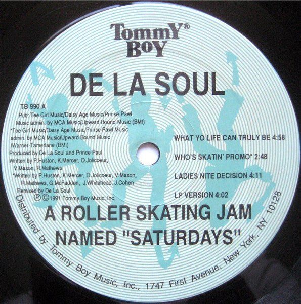 A Roller Skating Jam Named "Saturdays" De La Soul