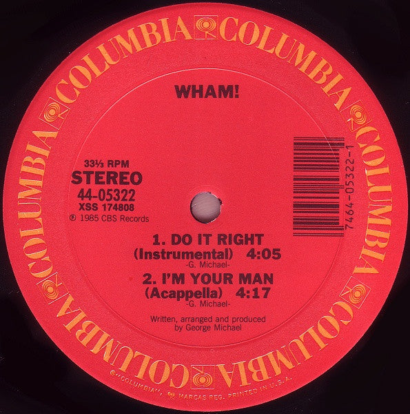 I'm Your Man Wham!
