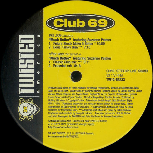 Much Better Club 69,Suzanne Palmer