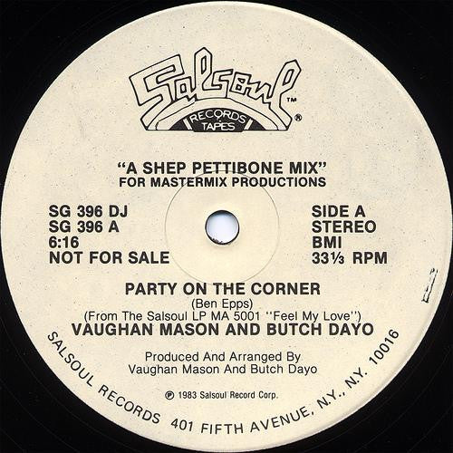 Party On The Corner Vaughan Mason,Butch Dayo