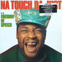 Rectangle Triangle Na Touch Da Just Freedom Of Speech '88 album cover featuring bold graphic design and vibrant colors.
