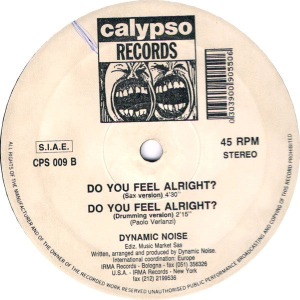 Do You Feel Alright?