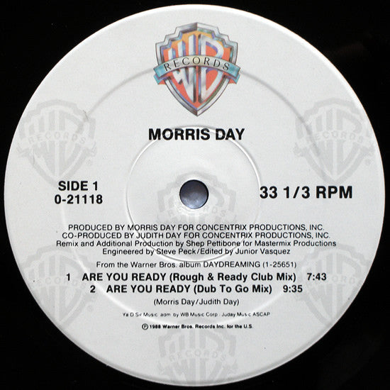 Are You Ready Morris Day