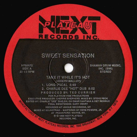 Take It While It's Hot Sweet Sensation
