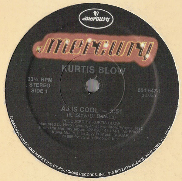 AJ Is Cool Kurtis Blow