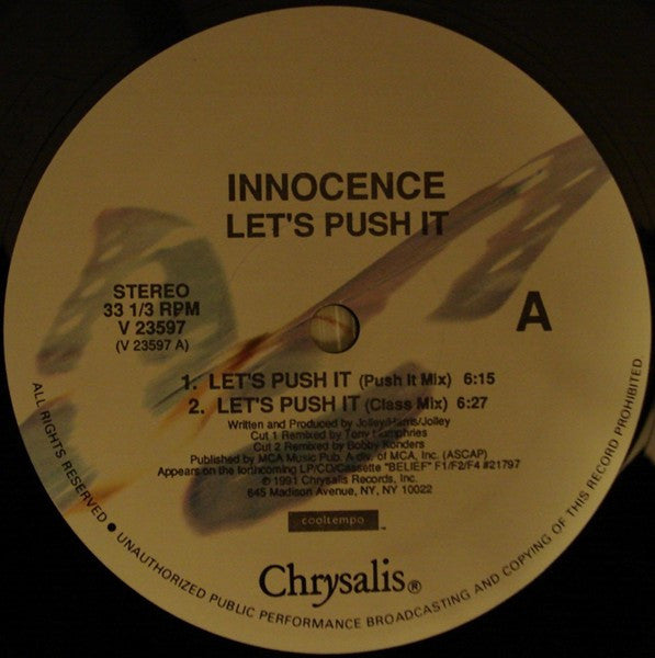 Let's Push It 2 Innocence