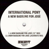 Rectangle Triangle A New Bassline For Jose album cover with abstract geometric design and bold text, representing electronic music.