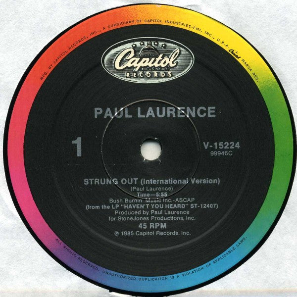 Strung Out Paul Laurence