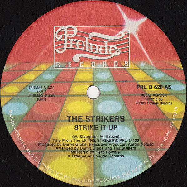 Strike It Up / Bring Out The Devil The Strikers