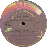 Shalamar - Make That Move, 12" vinyl, on Solar (1980)