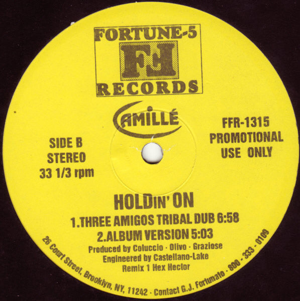 Holdin' On Camillé