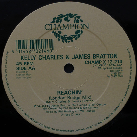 Reachin' Kelly Charles,James Bratton