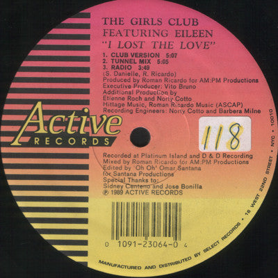 I Lost The Love The Girls Club,Eileen Esquilin