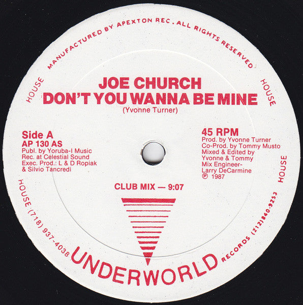 Don't You Wanna Be Mine Joe Church