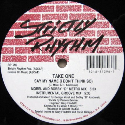 Say My Name (I Don't Think So) / Don't You Want Some Good Times | Rectangle Triangle