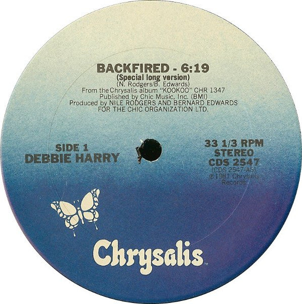 Backfired (Special Limited Edition Extended Version) Deborah Harry