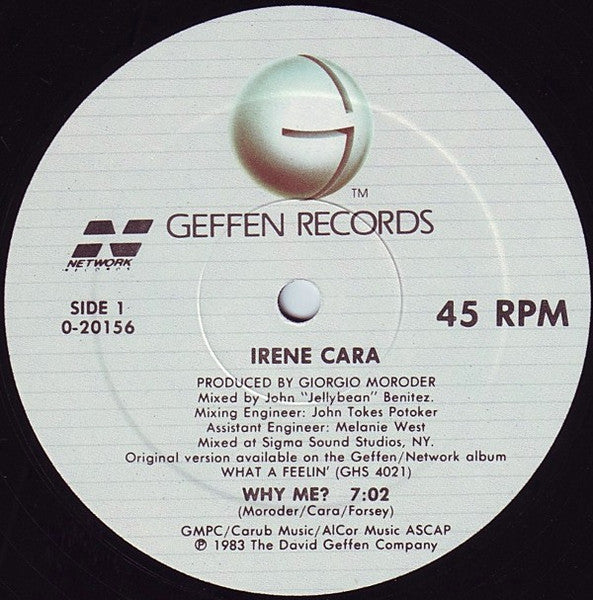 Why Me? Irene Cara