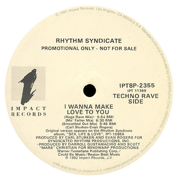 I Wanna Make Love To You Rythm Syndicate (2)
