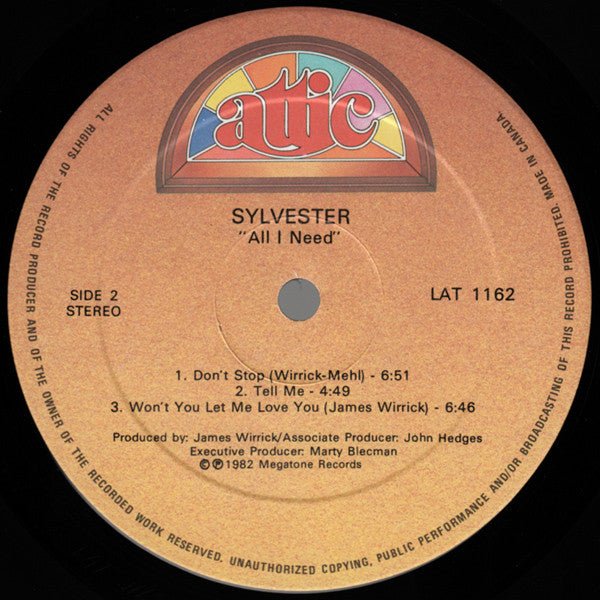 All I Need Sylvester