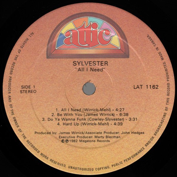 All I Need Sylvester