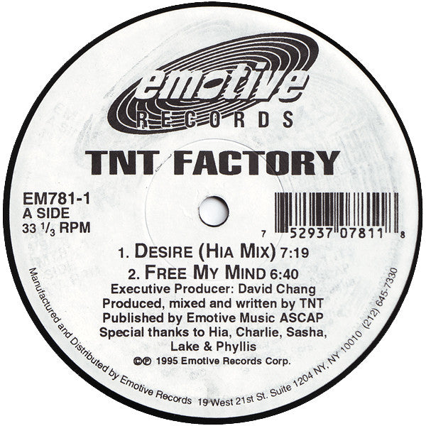 Desire TNT Factory