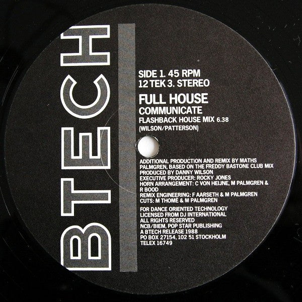 Communicate Full House