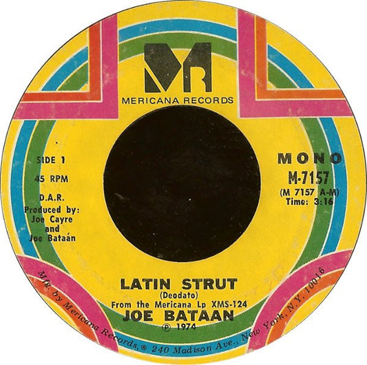 Joe Bataan - Latin Strut / Peace, Friendship And Solidarity