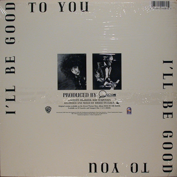 I'll Be Good To You Quincy Jones,Ray Charles,Chaka Khan