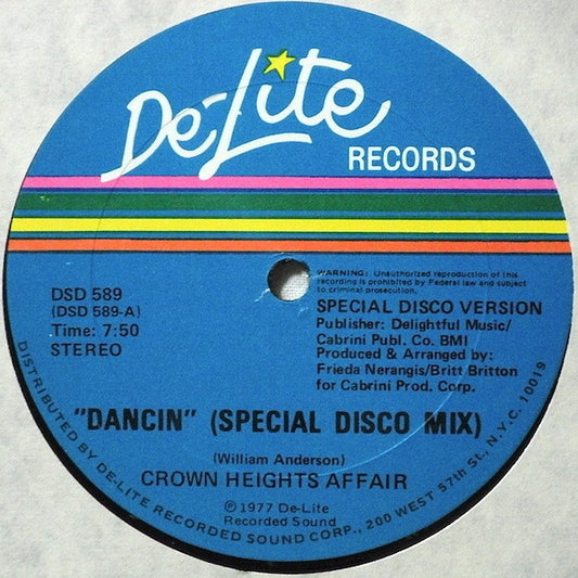 Dancin (Special Disco Mix) / Dreaming A Dream (Goes Dancin)