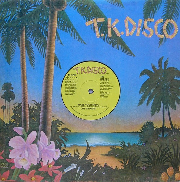 Make Your Move / Get On Back Joe Thomas