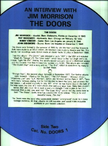 An Interview With Jim Morrison The Doors