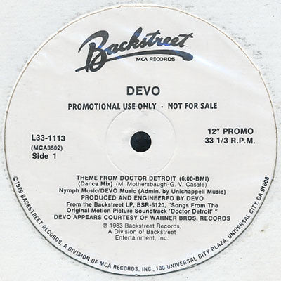 Theme From Doctor Detroit