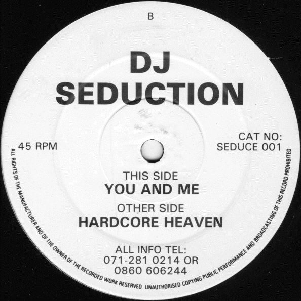 Hardcore Heaven / You And Me